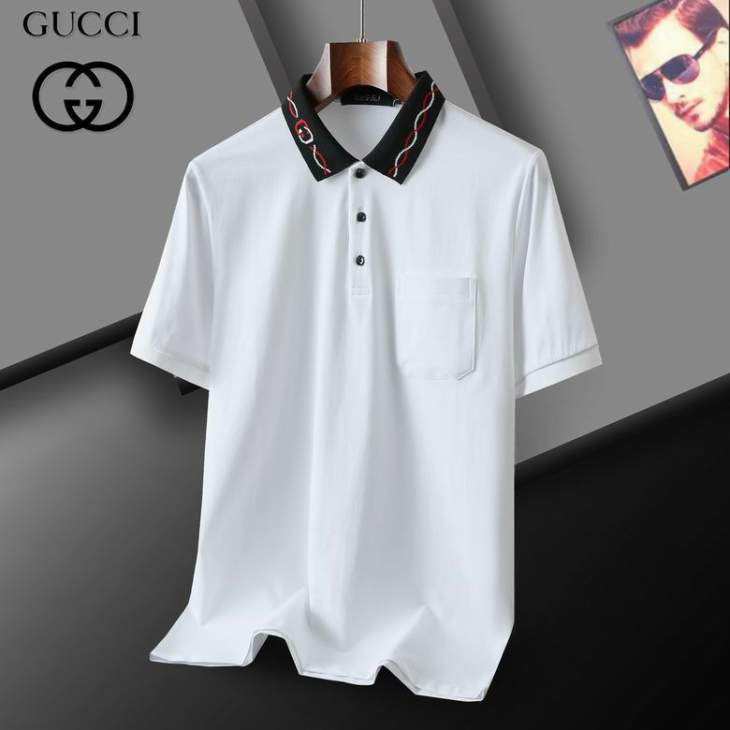 Picture of Gucci Polo Shirts Short _SKUGucciM-3XL25tn0627731